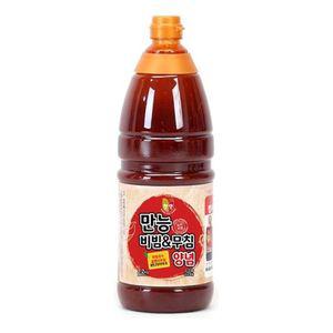 청우 첫맛 비빔무침소스 2.2kg비빔장 쫄면장 무침장 무침소스 비빔국수소스