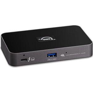 OWC 5 포트 썬더볼트 허브 60W 충전 4 USB 3.2 Mac 및 PC 호환