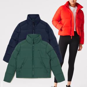 [LACOSTE] 라코스테 정품 여성 숏다운 점퍼 (BF4471)