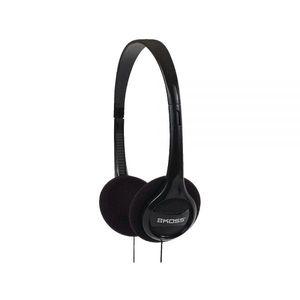 Koss KPH7 경량 휴대용 헤드폰 블랙