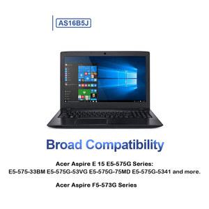 컴퓨터 노트북 E5 E5 AS16B8J 75MD E5 15.6 5341 575G E5 배터리 에이서 E5 E5 33BM 아스파이어용 AS16B5J 575G 575G 53VG 575 인치 549D 57D4 575G 575G