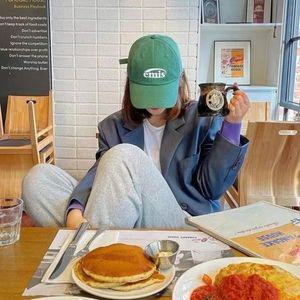 이미스모자 EMIS 이미스 24SS 뉴로고 와펜 볼캡 모자(그린/네이비/브라운/블루/베이지/블랙)