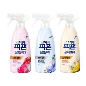 DS 스프레이 옷장 490ml 섬유탈취제 신발장 피죤 용기