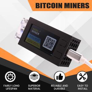 Nerdminer 미니 비트코인 로또 채굴기 빛나는 BTC V2 Pro 78KHS