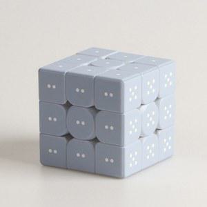 매직 큐브 3D UV 컬러 포인트 블라인드 스트레스 해소 퍼즐, 전문가용 부드러운 스피드 게임, 어린이 선물, 3x3x3