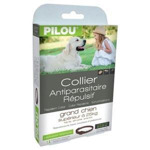 Pilou 112707 천연 외부기생충목걸이 대형견 65cm