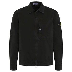 [명품] 스톤 25SS 와펜 패치 오버셔츠 자켓 블랙 K1S15 1200032 S00WN V0129