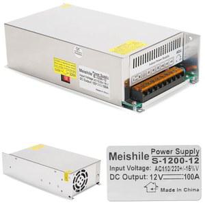 12V 100A 1200W DC 스위칭 110V/220V 컨버터 12볼트 스테레오 공급 윈치 어댑터 앰프 AC-DC 팬 변압기 램프 전원 구동 모터 산업용 SMPS 미터 펌프 반도체 LED PSU 0-80/50암페어