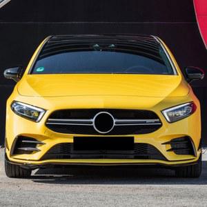 호환 W177 카나드 클래스 앞 A 스포일러 A35 A180 사이드 범퍼 AMG A200 교체 용 메르세데스 벤츠 립 A220 스플리터 2018