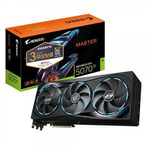 [에스투씨엔아이]GIGABYTE AORUS RTX 5070 Ti MASTER D7 16GB 피씨디렉트