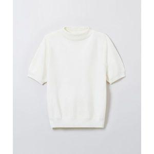 SPAO 소프트얀 모크넥 반팔 니트SPKWF12W05 SPKWF12W05