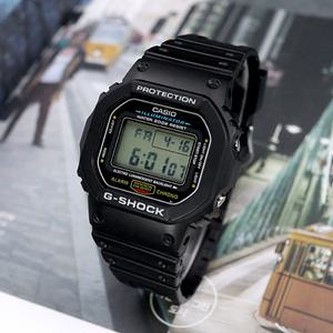 지샥 DW-5600E-1 디지털 스탠다드 방수 군인 남자 우레탄 시계 c