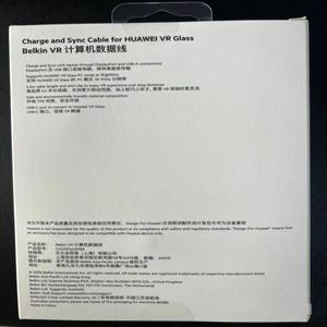 헬퍼솔 화웨이 VR 유리 CV10 컴퓨터 연결 케이블 충전 및 동기화 코드 라인 4.5 미터 용 오리지널 Belkin