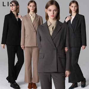[리스트(LIST)] 포멀 더블 셋업 자켓 (택가격:278000원)