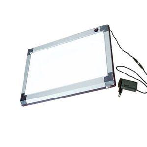 [제이큐]라이트박스 LED 만화 그리기 웹툰 도면 A4 실버 1P