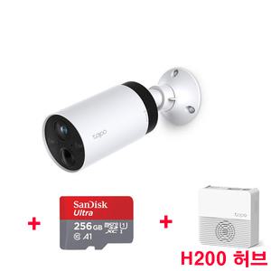 티피링크 Tapo C420 400만화소 CCTV + H200(허브) + micro SD 카드 256GB(1개)