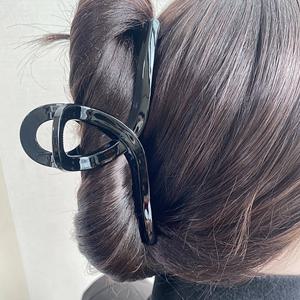 (국내제작 무배) 레인걸 국내생산 특대 꼬임 13cm 대왕집게핀 올림머리 머리핀 (A6453)
