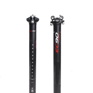 자전거 시트포스트 안장 초경량 카본 시트 포스트 27.2 30.8 31.6mm 350 400mm 사이클링 EC90