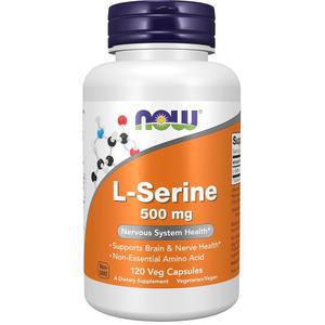 나우푸드 L-세린 500mg 캡슐 120정