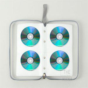 더하나 세이프 하드 CD 케이스 80장 반투명 CD수납