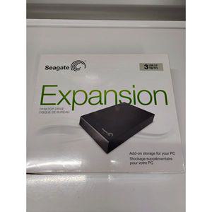 씨게이트 Expansion 3TB External 하드 드라이브 SRD00F2 USB 3.