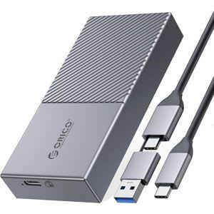 ORICO M.2 NVME SSD 인클로저 40Gbps PCIe3.0x4 USB TypeC 알루미늄 어댑터 2280 M Key B+M 키 외부 솔리드