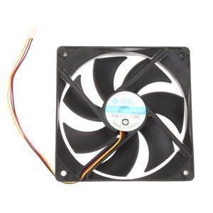 브러시리스 PC 컴퓨터 케이스 냉각팬, 120mm, 12V, 3 핀 DC