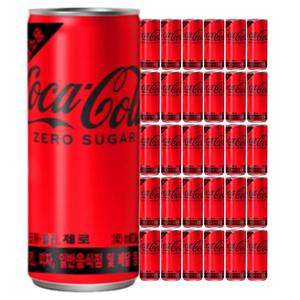 코카콜라 제로 245ml 30캔 업소용