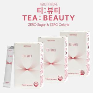 티뷰티 제로 차 3박스(42포) 히비스커스 호박팥차 무설탕 제로 칼로리 이너뷰티 복숭아맛