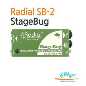레디알 StageBug SB-2 패시브 다이렉트 박스 랩탑 sb2