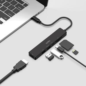 엑토 6in1 C타입 PD HDMI 카드리더기 멀티 허브CRH-25