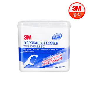 3M 일회용 치실 150 개입 plus 휴대용 케이스