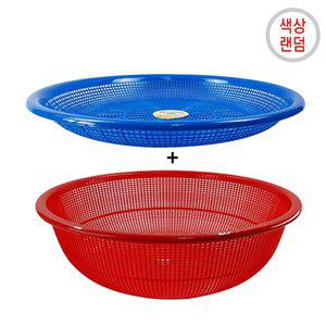 [기타]김장소쿠리 2종세트 (채반+소쿠리) 물빠짐 김장용품 재료손질