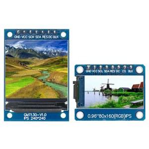 P TFT 디스플레이 아두이노용 풀 컬러 LCD 모듈, 0 96 , 1 3 IPS 7P SPI HD 65K, ST7735 드라이브 IC 80x160 OLED 아님