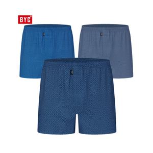 BYC 남자트렁크팬티 MCG3044 순면 사각 3매입 빅사이즈 115호 120호까지