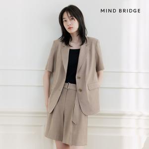 마인드브릿지 린넨오버핏반팔자켓 MYJK3205