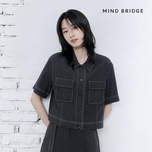 마인드브릿지 스티치아우터형셔츠 MYWS3230