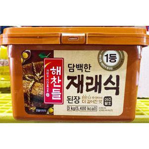 해찬들 재래된장 3k