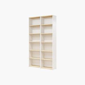 한샘 플렉스Z 6단 일반책장 120cm SET [매장가구]