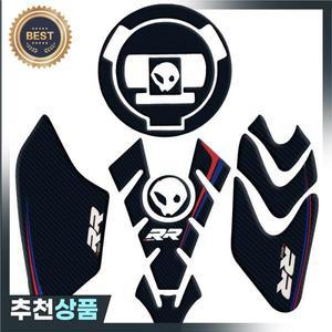 BMW 오토바이 연료 탱크 패드 키트 사이드 오일 가스 캡 커버 보호대 S1000RR HP4 용 3D 탄소 섬유 데칼