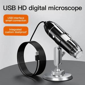 디지털 현미경 카메라 스탠드 납땜 USB LED 돋보기 전자 제품용 500X,