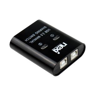 2포트 USB2.0 프린터 선택기 공유기  분할기 USB B타입 스위치 PC 스캐너 키보드 마우스 무전원