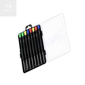 십자 정밀 별 일자 미니드라이버 8종 세트 안경 시계 나사 소형