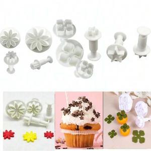 빵칼 쿠키 비스킷 금형 수국 꽃 설탕 공예 뚜러뻥 커터 케이크 장식 몰드 DIY 베이킹
