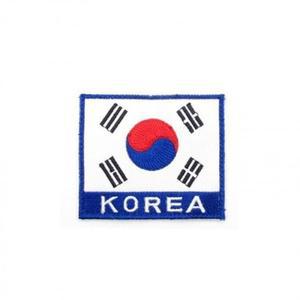 태극기 헝겊패치  배낭 가방소품 조끼부착  (3lh4k)
