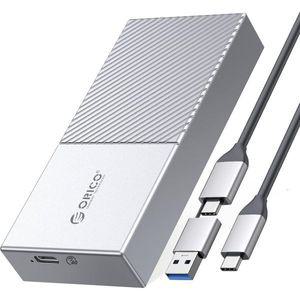 오리코 M.2 NVME SSD 인클로저 40Gbps PCIe3.0x4 USB TypeC 알루미늄 어댑터 NVME 2280 M-Key(B+M Key) Ext
