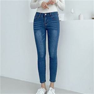 [오노마] ONM 여성 스키니진 스판 소재 데님 팬츠 빅사이즈 청바지  8056630)