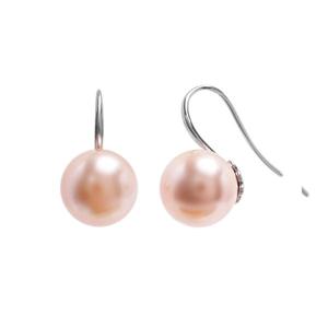 es4082 10mm 피치 진주 오스트리아 정품 오스트리아 크리스탈 제작 고리 귀걸이