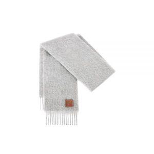 [로에베]25SS Logo Patch Scarf in mohair and wool 112767470
