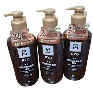 려 흑운 모근강화볼륨케어 샴푸 550ml 3개